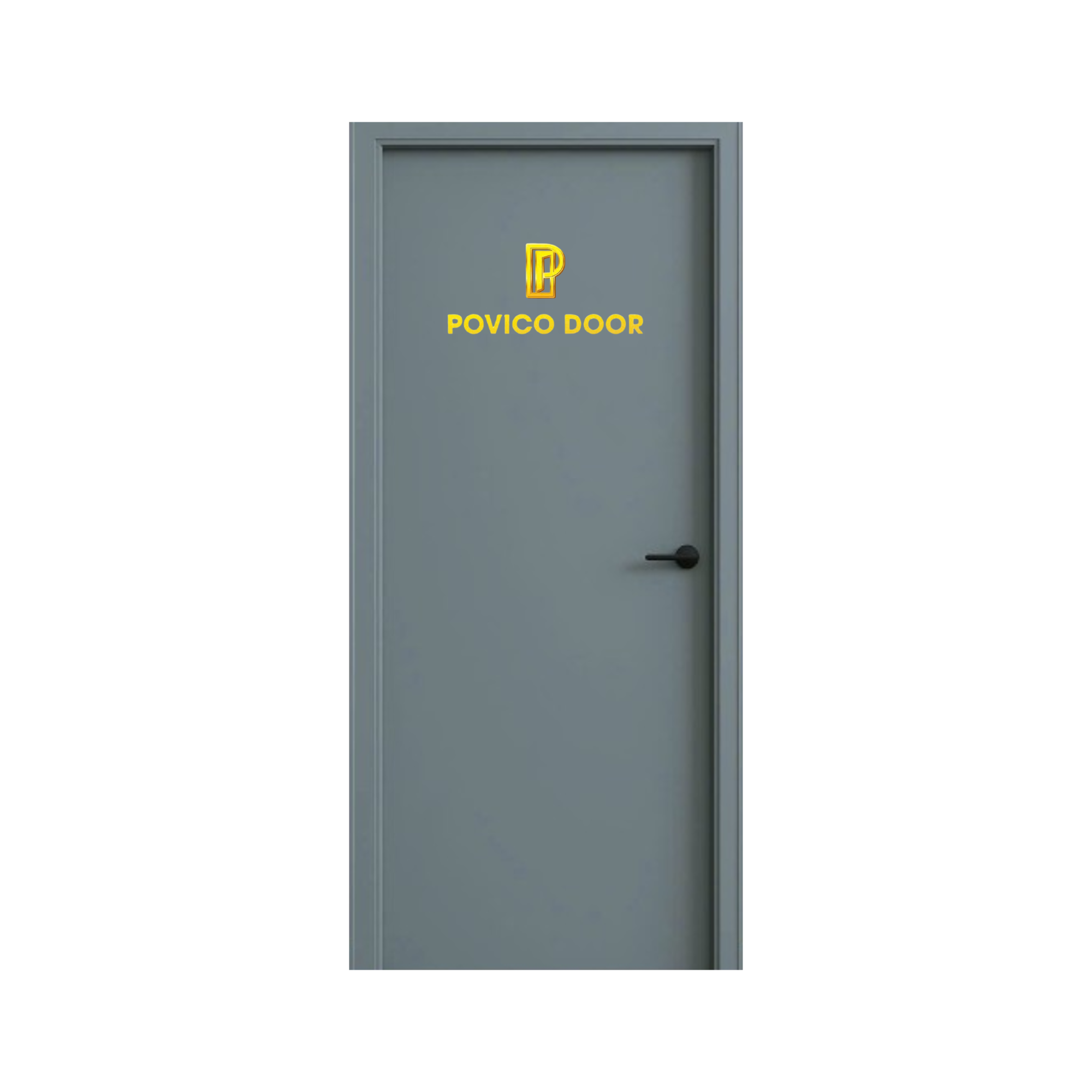 Cửa sơn màu 2k theo yêu cầu PVC-008